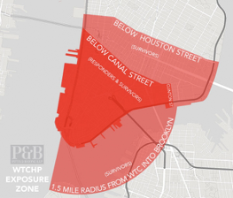 WTCHP exposed area, south of Houston Street