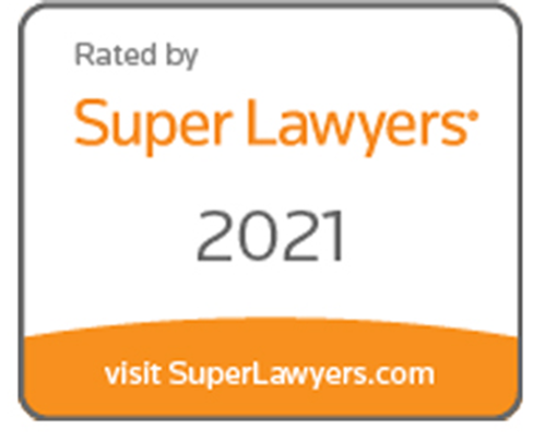 Super lawyers 2021 award